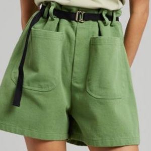 Mae Denim Shorts - Kelly / The Frankie Shop